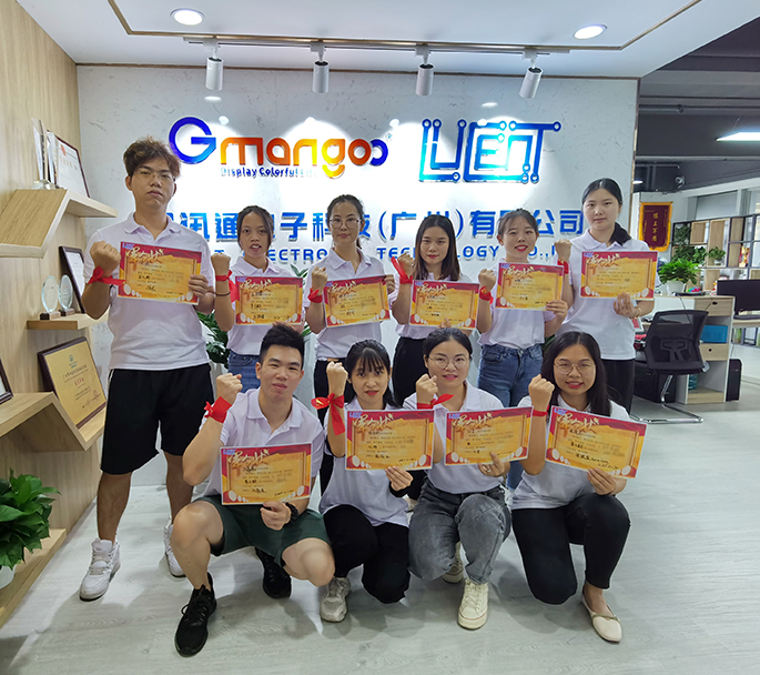 Lucent mobile phone LCD